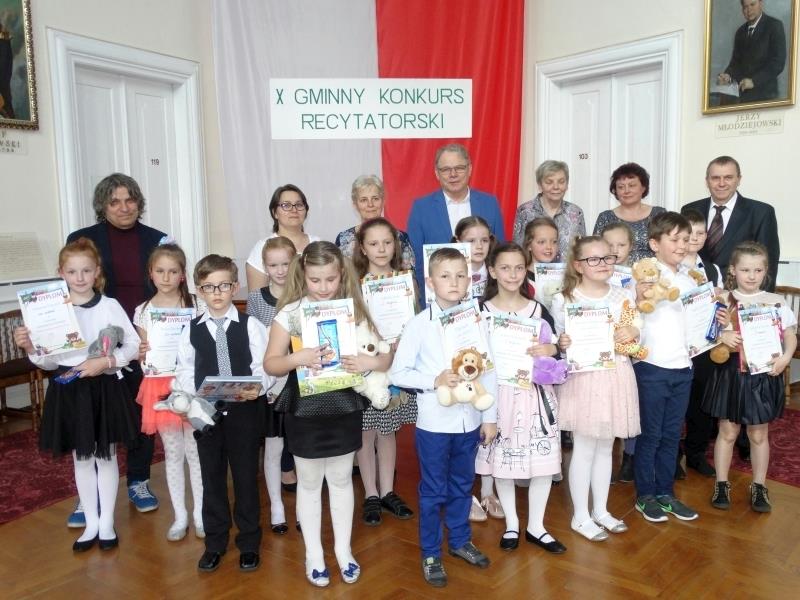 Udział w Gminnym Konkursie Recytatorskim