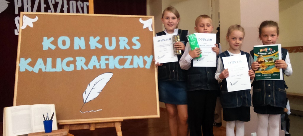 GMINNY KONKURS KALIGRAFICZNY 2015