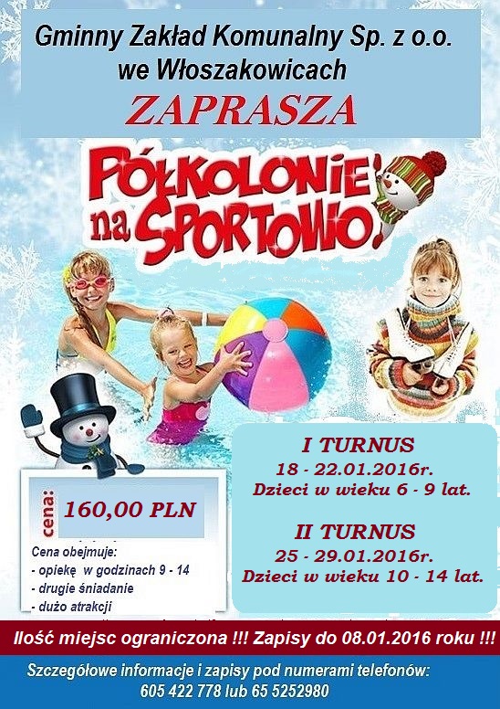 Półkolonie na sportowo