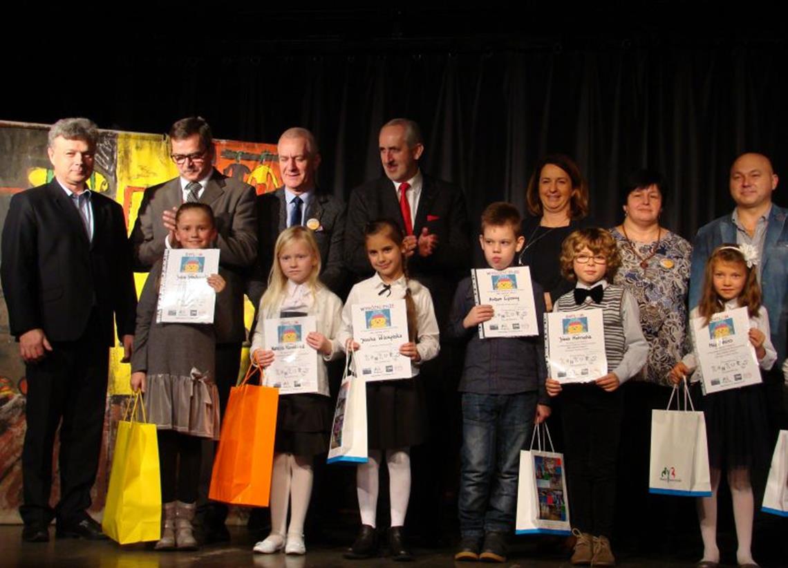 Artur Lipowy na Powiatowym Konkursie Recytatorskim w Święciechowie