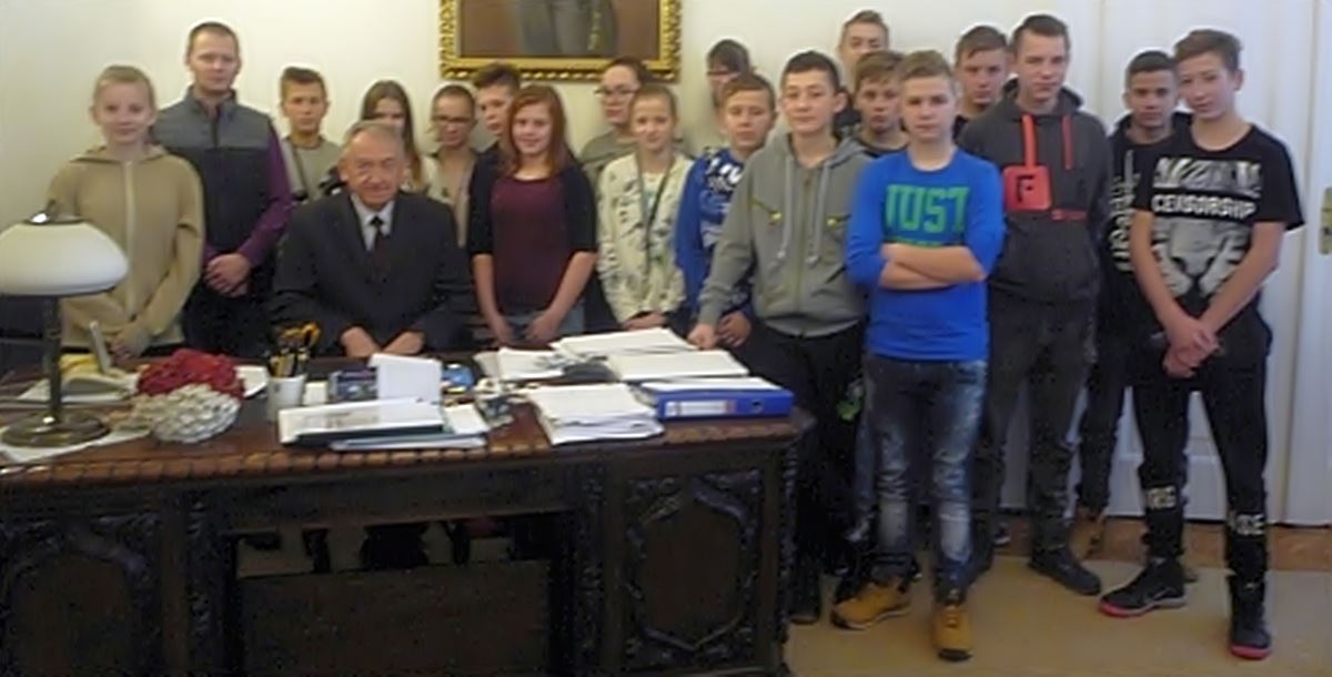 Z wizytą w Urzędzie Gminy