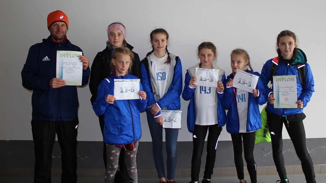 Podium w 1/4 finału Mistrzostw Wielkopolski w 4-boju lekkoatletycznym